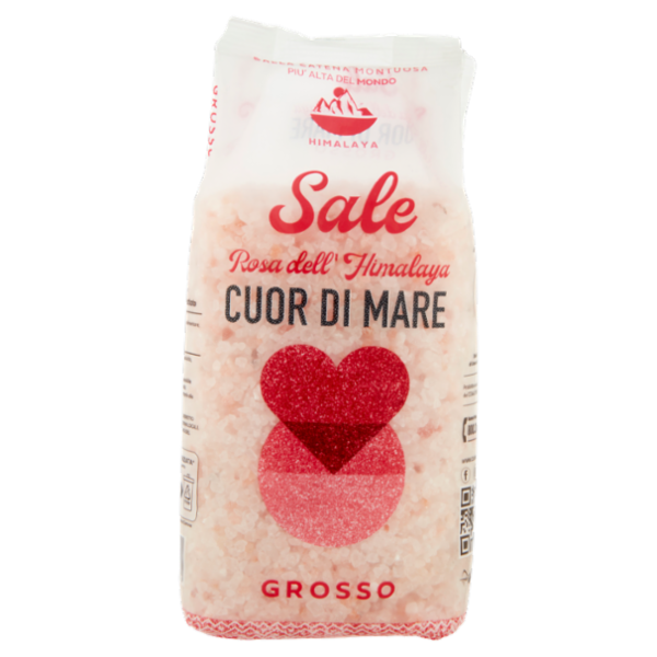 Cuor di Mare Sale Rosa dell'Himalaya Grosso 1000 g
