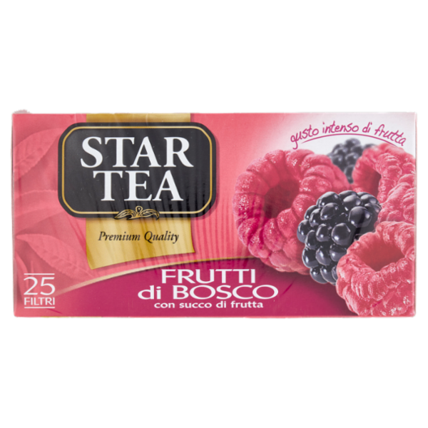Star Tea Frutti di Bosco con succo di frutta Filtri 25 x 1,7 g