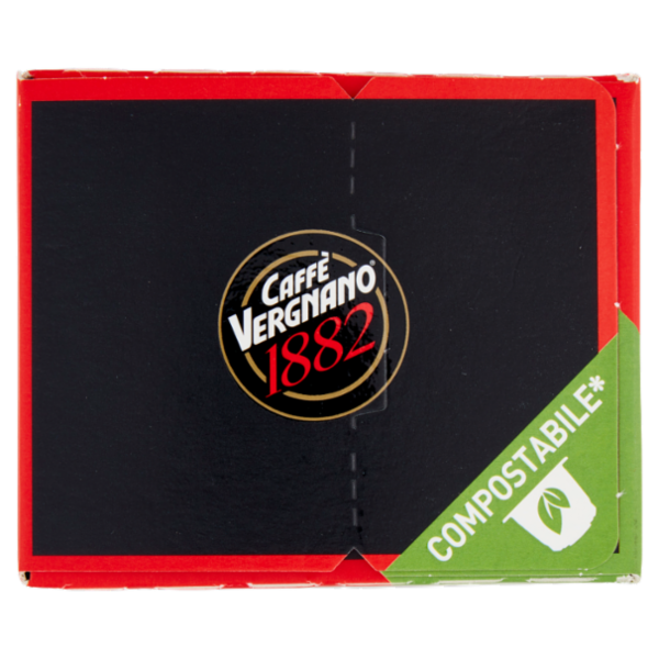 Caffè Vergnano 1882 Èspresso1882 Cremoso Compostabile** Capsule Compatibili Nespresso* 10 x 5 g