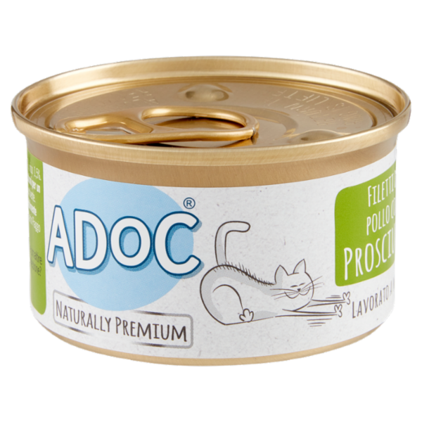 ADoC Naturally Premium Filetti di Pollo con Prosciutto 85 g