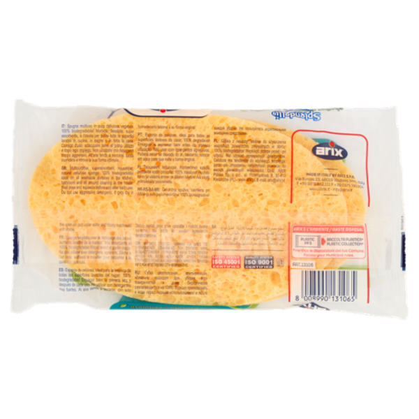 arix Splendelli Spugna delicata in Cellulosa 2 pz