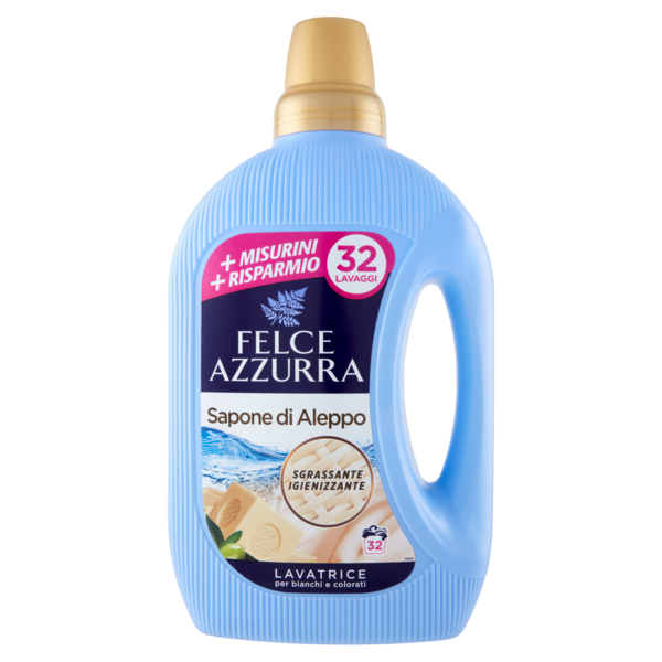 Felce Azzurra Sapone di Aleppo Lavatrice per bianchi e colorati 1,595 L