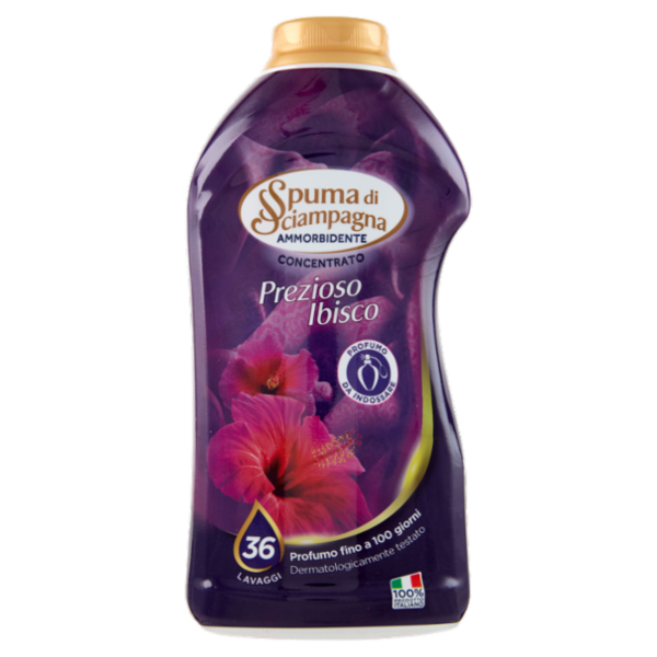 Spuma di Sciampagna Ammorbidente Concentrato Prezioso Ibisco 720 ml