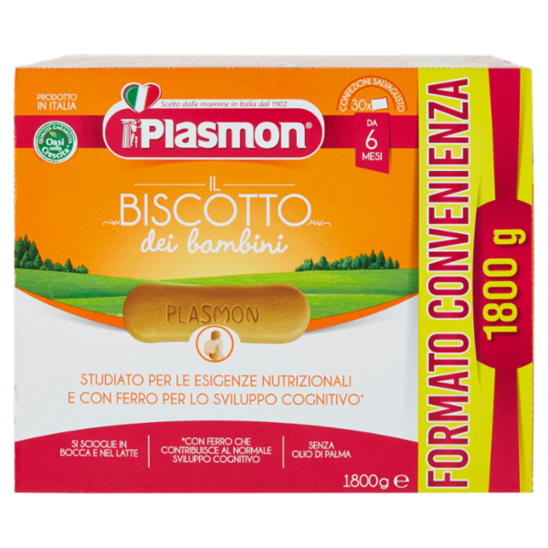 Plasmon il Biscotto dei bambini 1800 g