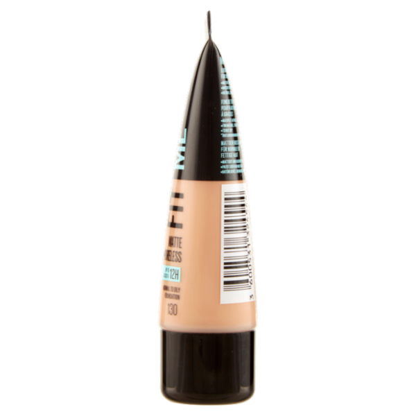 Maybelline New York Fondotinta Fit Me Matte&Poreless, Finish Opacizzante, 130 Buff Beige 30 ml