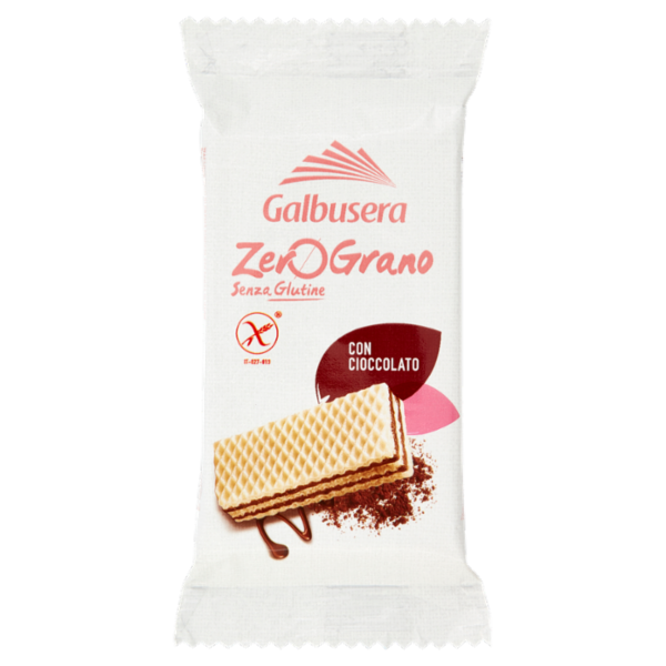 Galbusera ZeroGrano Senza Glutine con Cioccolato 45 g