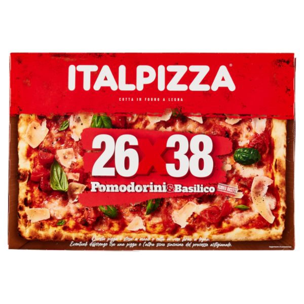 Italpizza 26x38 Pomodorini & Basilico 580 g