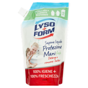 Lysoform Sapone Liquido Protezione Mani Fresch Ecoricarica 500 Ml