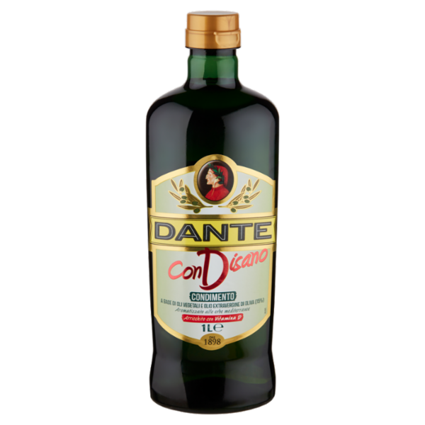 Dante ConDisano Condimento Aromatizzato alle ebre mediterranee 1 L