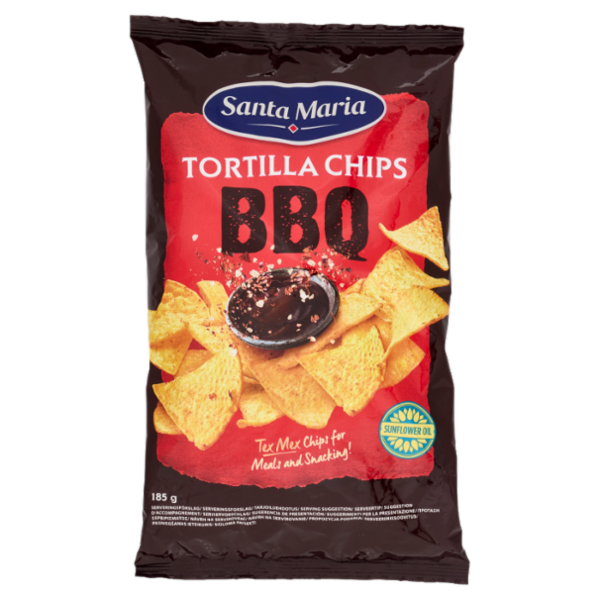 Santa Maria Tortilla Chips BBQ 185 g
