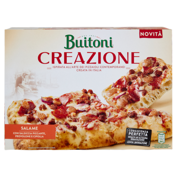 Buitoni Creazione Salame Pizza surgelata 430 g