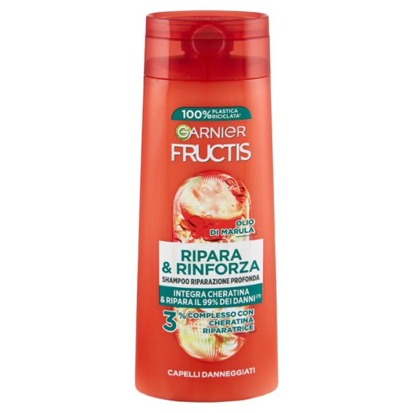Garnier Fructis Shampoo Ripara&Rinforza per capelli danneggiati 250 ml