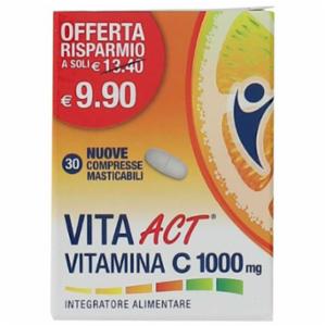 Vita Act Vitamina C 30 Capsule 1000mg