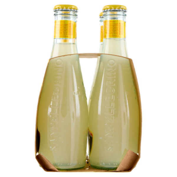 BIBITE SANPELLEGRINO, Bevande Gassate, Naturali, Limonata, Vetro 4x20cl