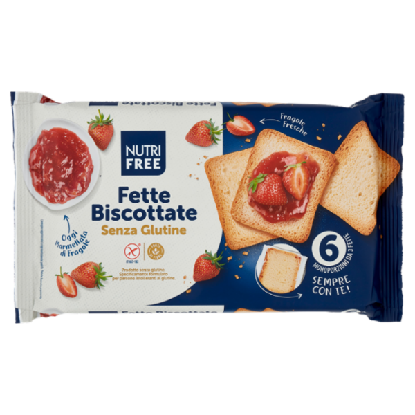 Nutrifree Fette Biscottate Senza Glutine 225 g
