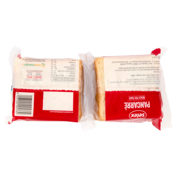 Selex Pane per Toast 6+6 Fette 200 g
