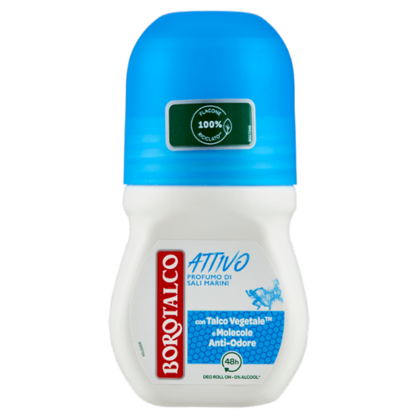 Borotalco Attivo Profumo di Sali Marini Deo Roll On 50 ml