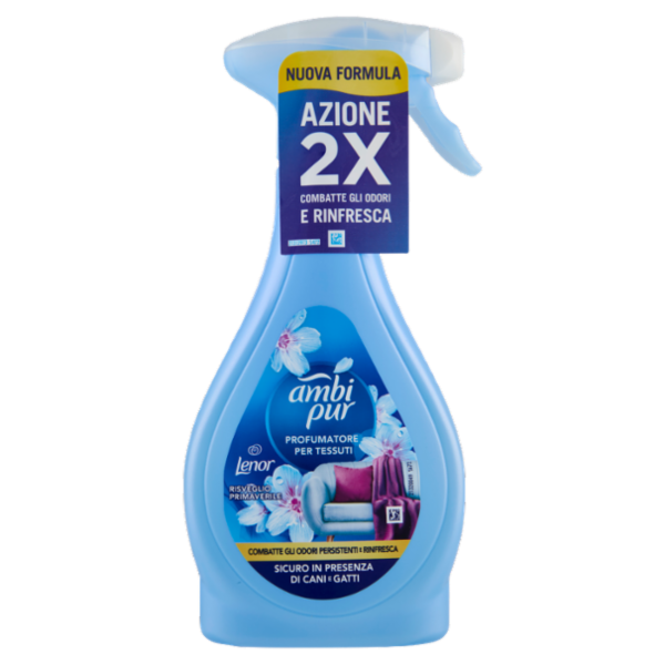 Ambi Pur Profumatore per Tessuti, Lenor Risveglio Primaverile 385 ml