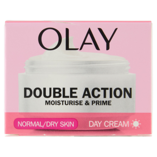 Olay Double Action Moisturise & Prime Normal/Dry Skin Day Cream 50 ml