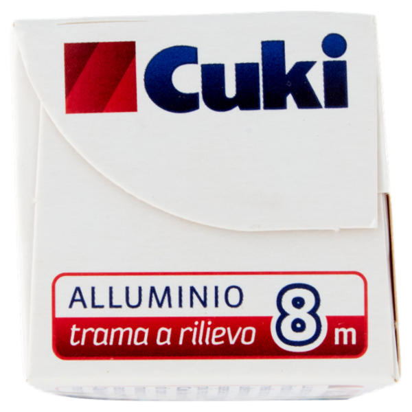 Cuki Conserva e Cuoce Alluminio trama a rilievo Superficie Goffrata 8 m