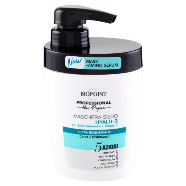 Biopoint Professional Hair Program Maschera Siero Hyalu-3 300 ml