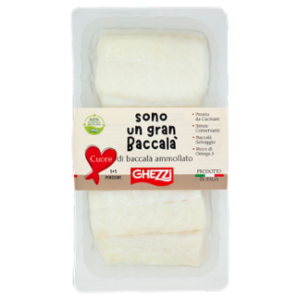 Ghezzi Cuore Di Baccalà Ammollato 0,300 Kg