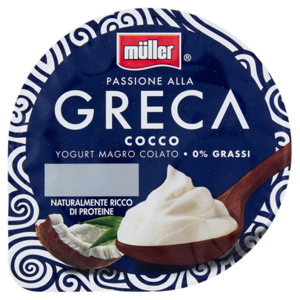 müller Passione alla Greca Cocco Yogurt Magro Colato 150 g