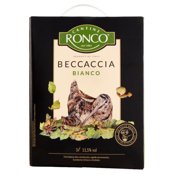 Cantine Ronco Beccaccia Bianco 3 l