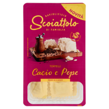 Scoiattolo Tortelli Cacio e Pepe 200 g