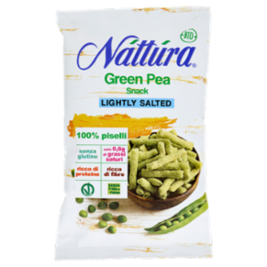 Náttúra Green Pea Snack Lightly Salted Bio 80 g