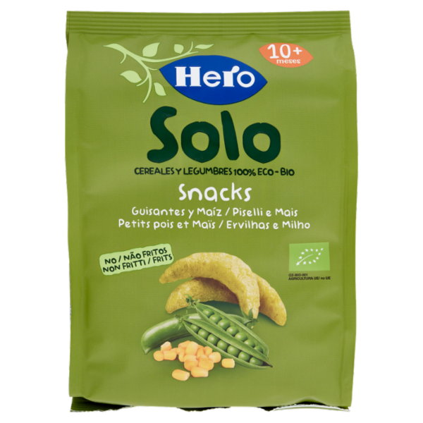 Hero Solo Snacks Piselli e Mais 50 g