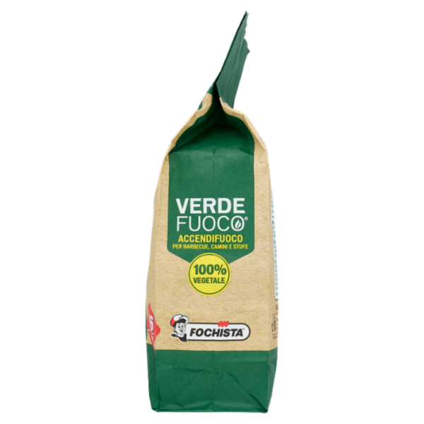 Fochista Verdefuoco Accendifuoco per Barbecue, Camini e Stufe 96 Cubi 580 g
