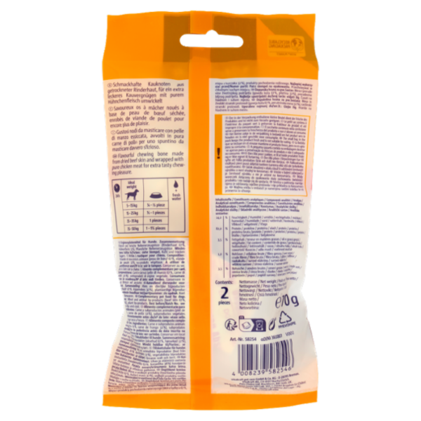 Vitakraft Delicious Chews Nodi da Masticare per Coccolarsi 2 pezzi 70 g