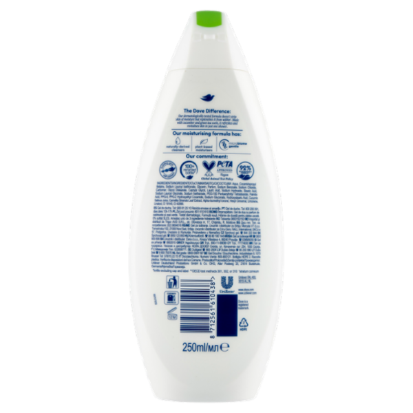 Dove refreshing Shower Gel cucumber & green tea scent 250 ml