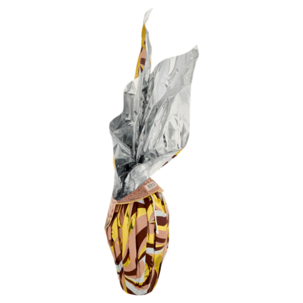 PERUGINA Uovo di Pasqua Cioccolato al Latte e granella Biscotto con 3 Cioccolatini 245g