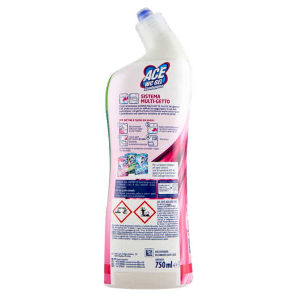 Ace Wc Gel Candeggina Multi-Getto 750 ml