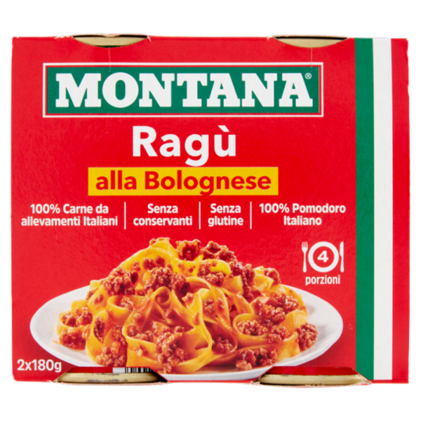 Montana Ragù alla Bolognese 2 x 180 g