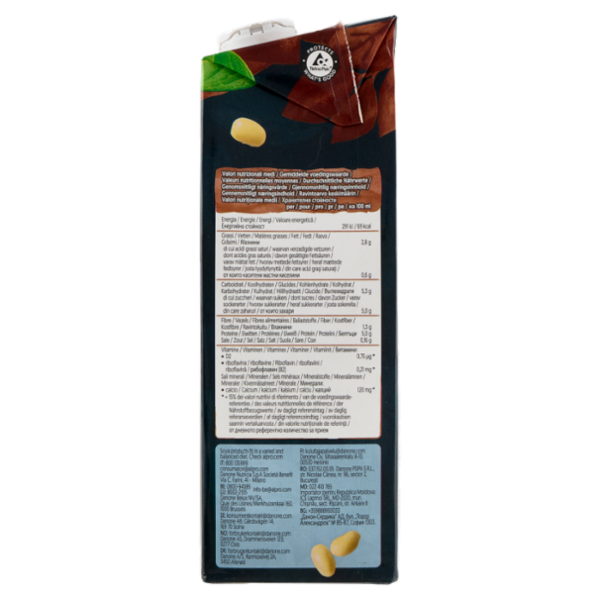 ALPRO Protein 50g Bevanda Vegetale Proteica alla Soia, Senza Lattosio, Gusto Cioccolato, 1l