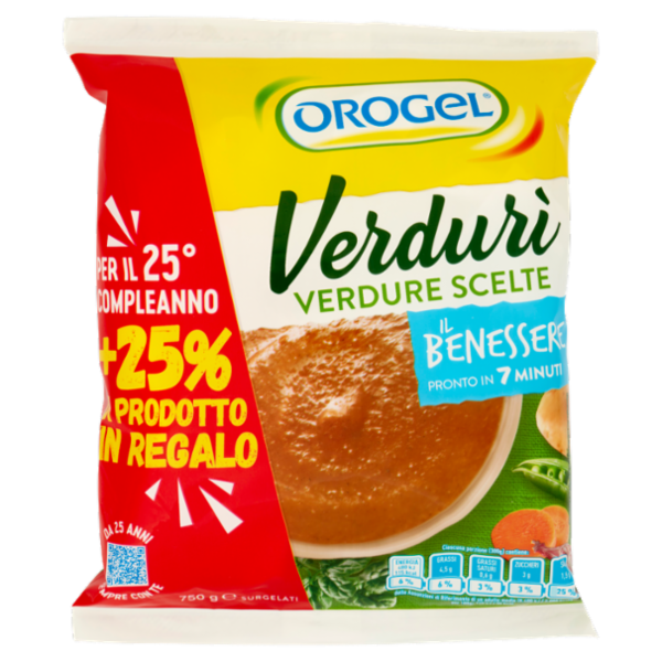 Orogel Il Benessere Verdurì Verdure Scelte Surgelati 750 g