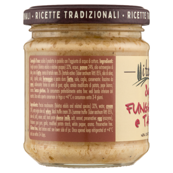 i toscanacci Sugo con Funghi Porcini e Tartufo 180 g