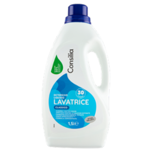 Consilia Detersivo Per Lavatrice Liquido Classico 30 Lavaggi 1,5 L