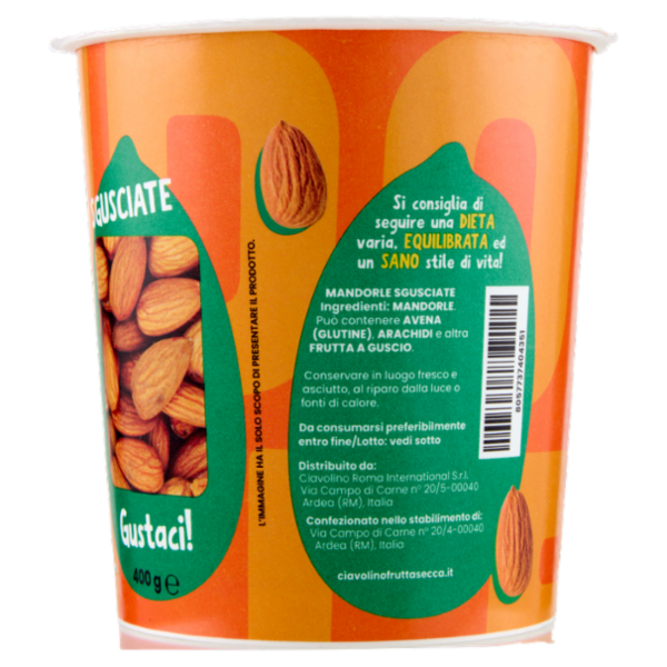 Ciavolino Mandorle 400 g