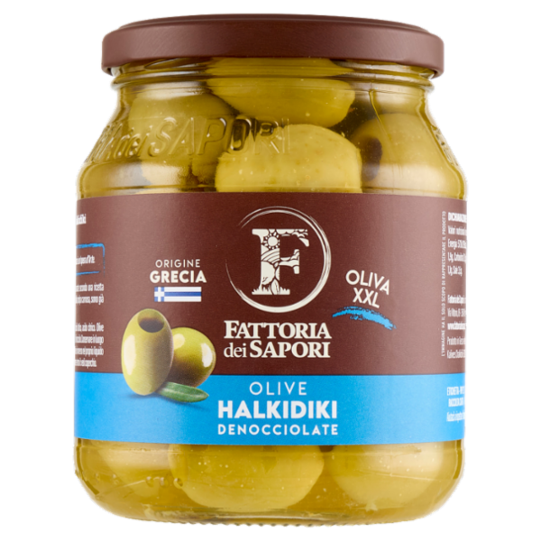 Fattoria dei Sapori Olive Halkidiki Denocciolate 615 g