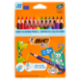Bic Kids Evolution Triangle Matite Colorate Jumbo 12 pz