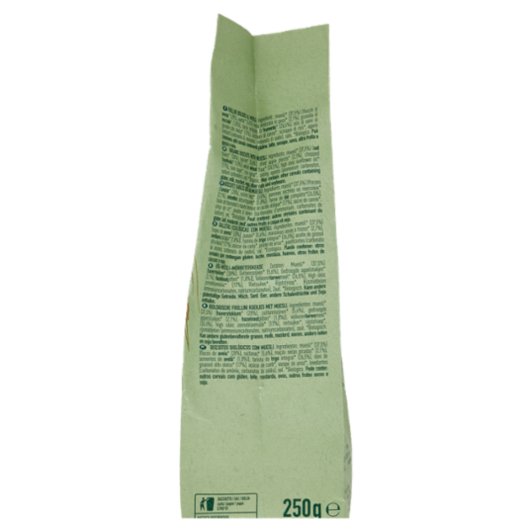 alce nero Frollini con Muesli e Fiocchi di Avena 250 g