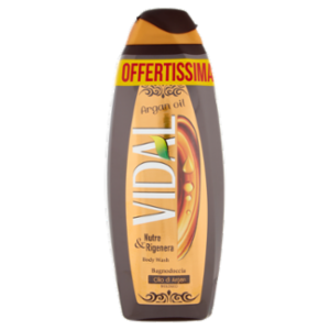 Vidal Argan Oil Bagnodoccia Olio Di Argan Biologico 2 x 600 Ml
