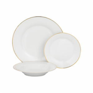 Servizio Di Piatti 18 Pz In Porcellana