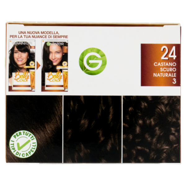 Garnier Belle Color Colorazione Permanente 24 Castano Scuro Naturale 3