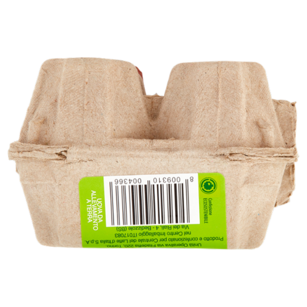 Tapporosso 4 Uova Fresche da allevamento a terra