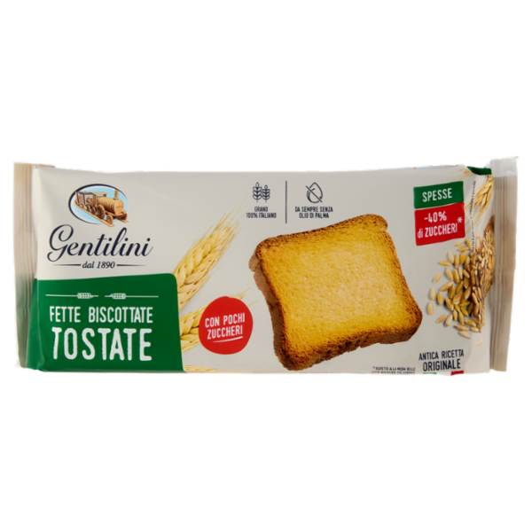 Gentilini Fette Biscottate Tostate 175 g